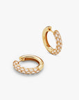 Bold Marquise Hoops Large