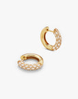 Bold Marquise Hoops Medium