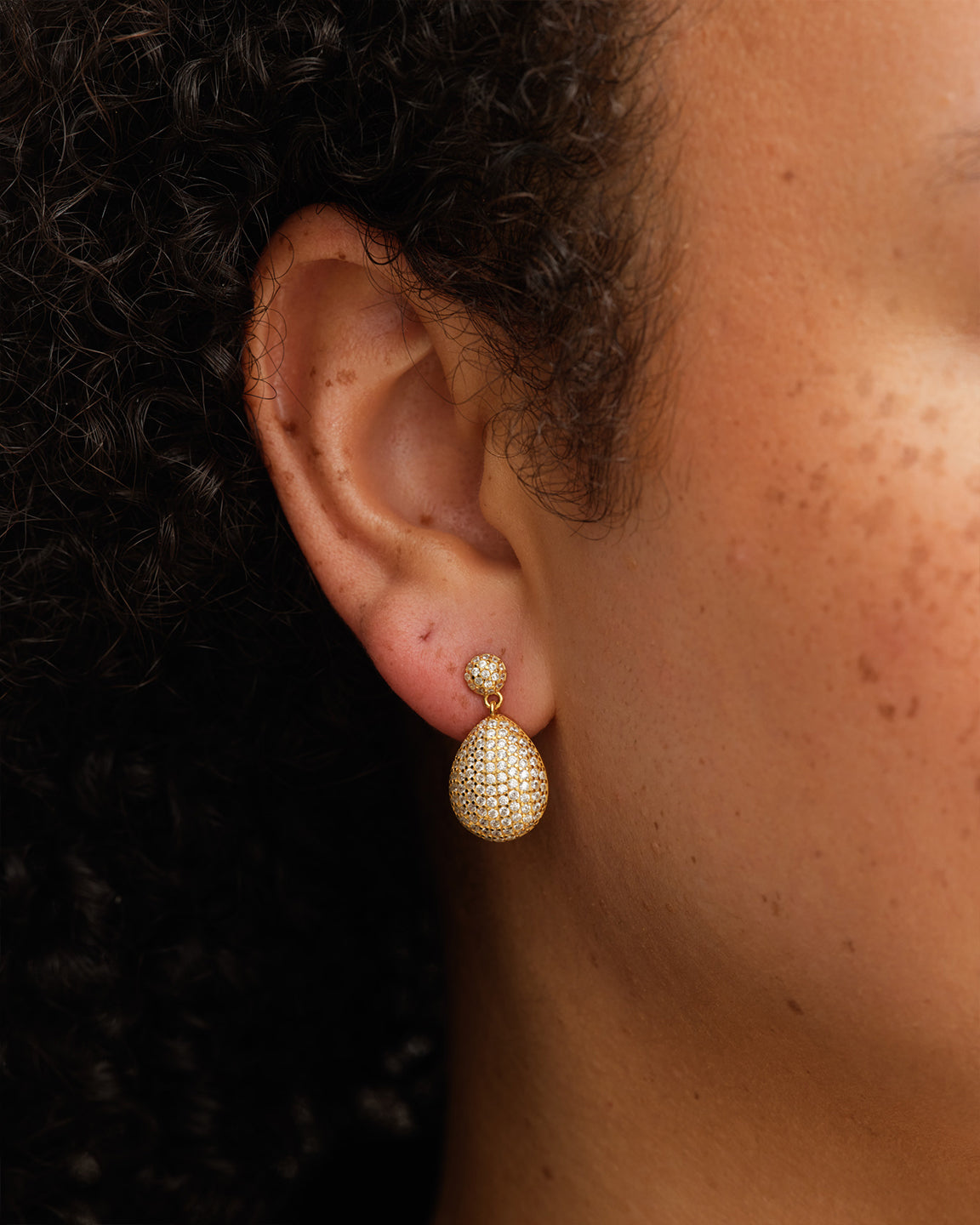 Drop Pave Øredobber