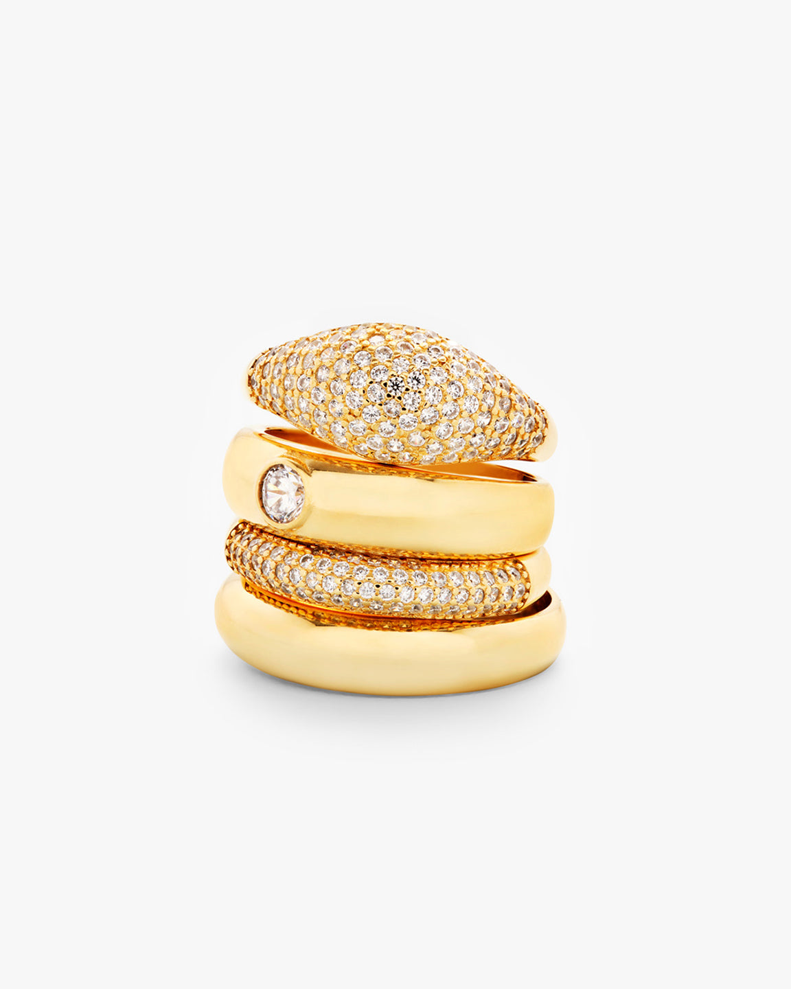 Dome Pave Ring