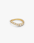 Wave Nona Ring