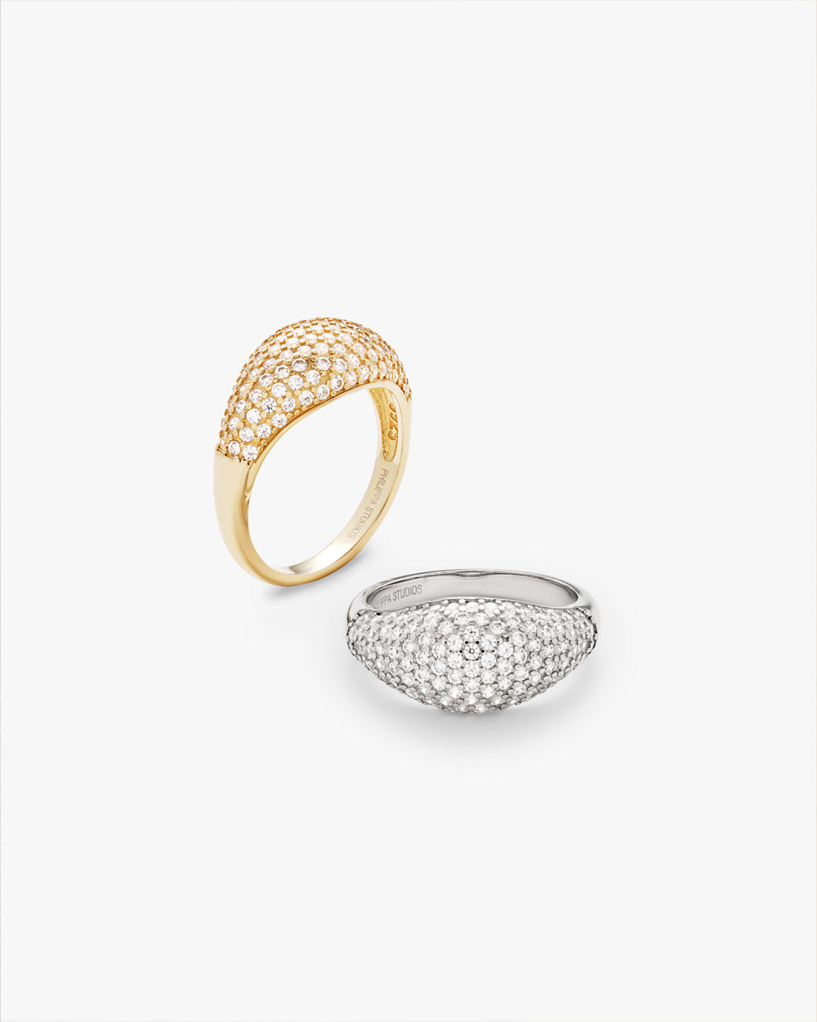 Dome Pave Ring